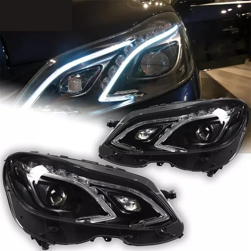 Mercedes W212 headlight upgrade