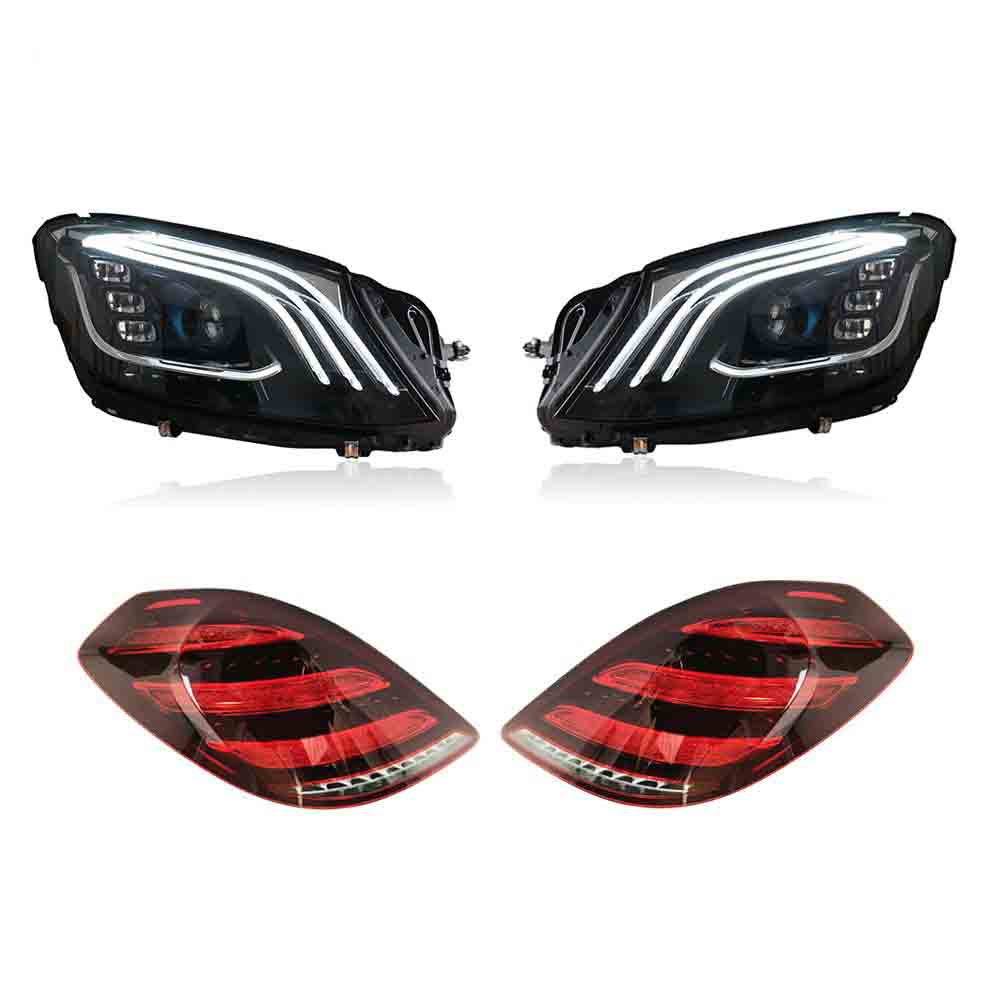 Plug-and-play headlights for Mercedes W222