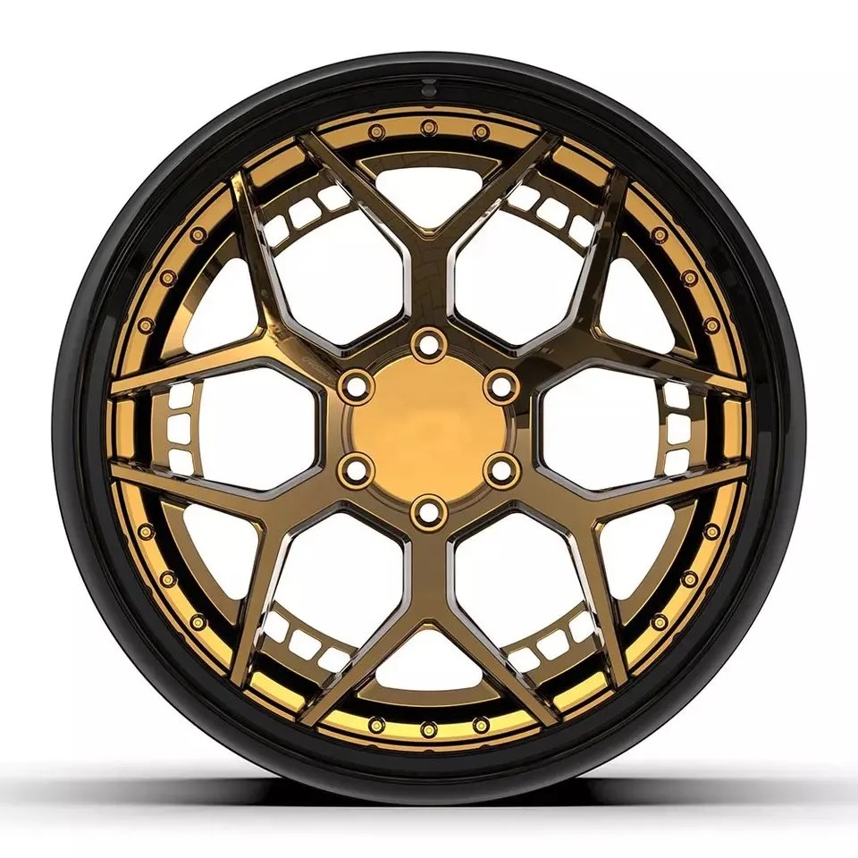 Gold Forged Wheels