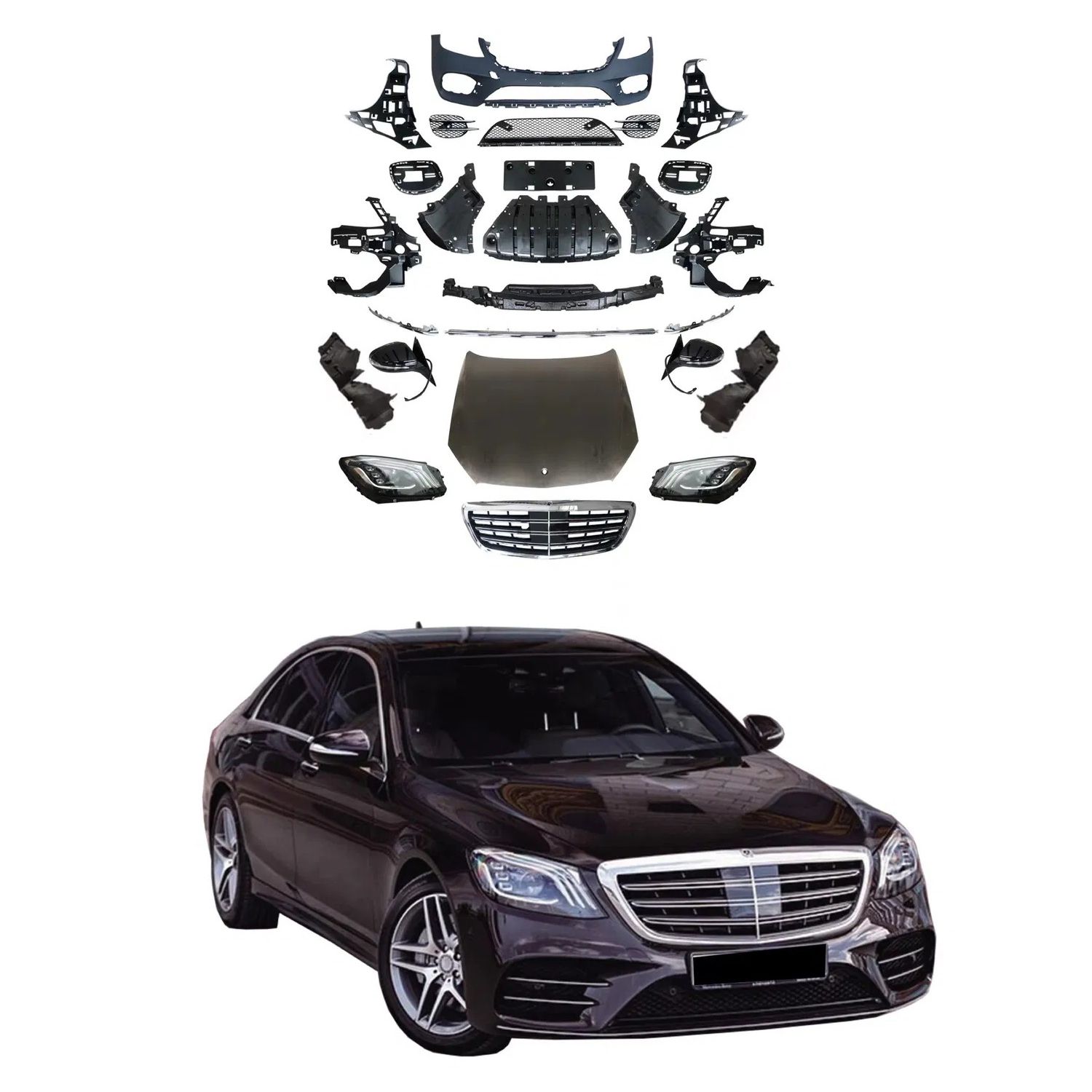 AMG-style body kit W221